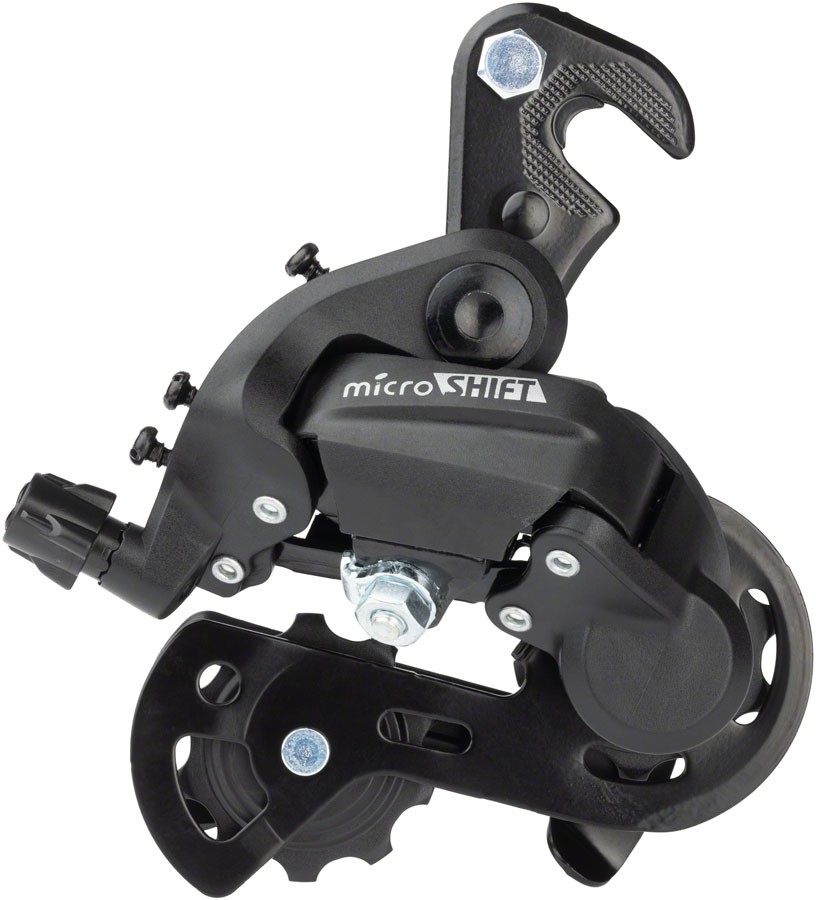 MicroSHIFT M21 Rear Derailleur - 6 7 Speed Super Short Cage Dropout Claw 2890₽