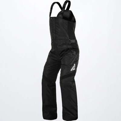 FXR Racing Women's Black Sugar Bibs ( Womens Size 20 ) 210320-1000-20