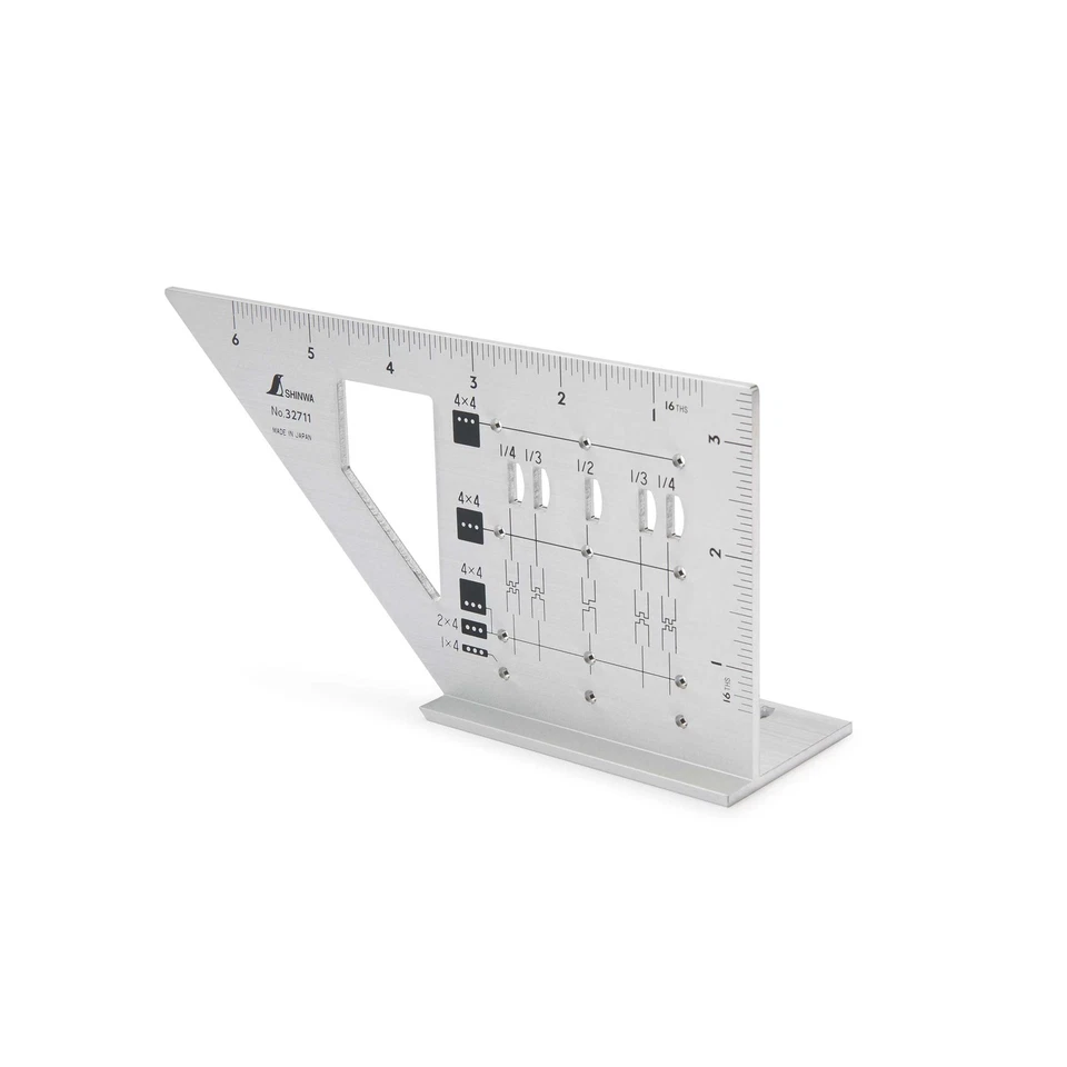 Regla de inglete Shinwa 3D dos por cuatro Foto 2 de 4