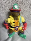 TMNT Teenage Mutant Ninja Turtles Hose 'em Down Don Firefighter Figure Vintage