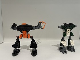 2007 LEGO Exo-Force Exo 8101 Claw Crusher And 8100 Cyclone Defender Not Complete