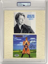 David Bowie Signed Earthling CD Cover – PSA