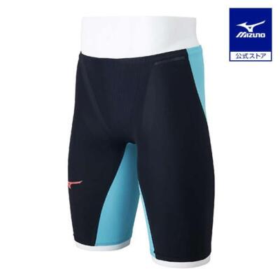 MIZUNO GX SONIC 6 NV N2MBA501 93 SWIMSUIT Men's Black /Turquoise