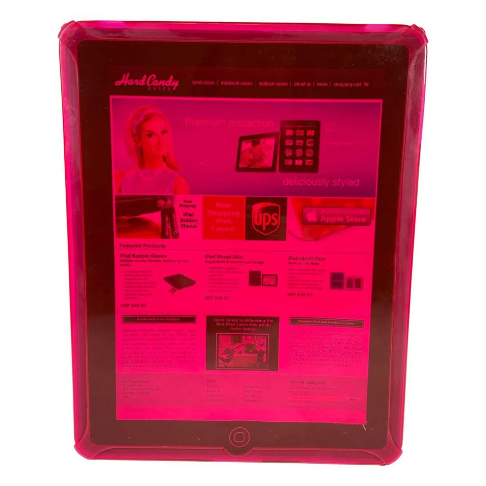 Hard Candy Cases Sleek Skin Case for iPad, Pink - Image 4 of 4
