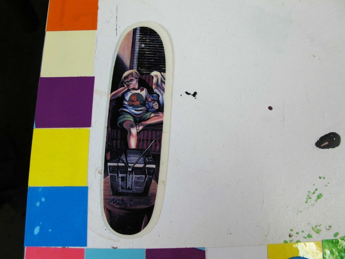 vtg 1990s Plan B skateboards sticker - Danny Way, Carroll vtg 1990s Plan B skateboards sticker - Danny Way, Carroll