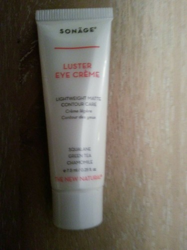 H2O+ Hydration Sensitive Gel Moisturizer .34oz & Sonage Luster Eye Creme .25oz - Picture 5 of 6