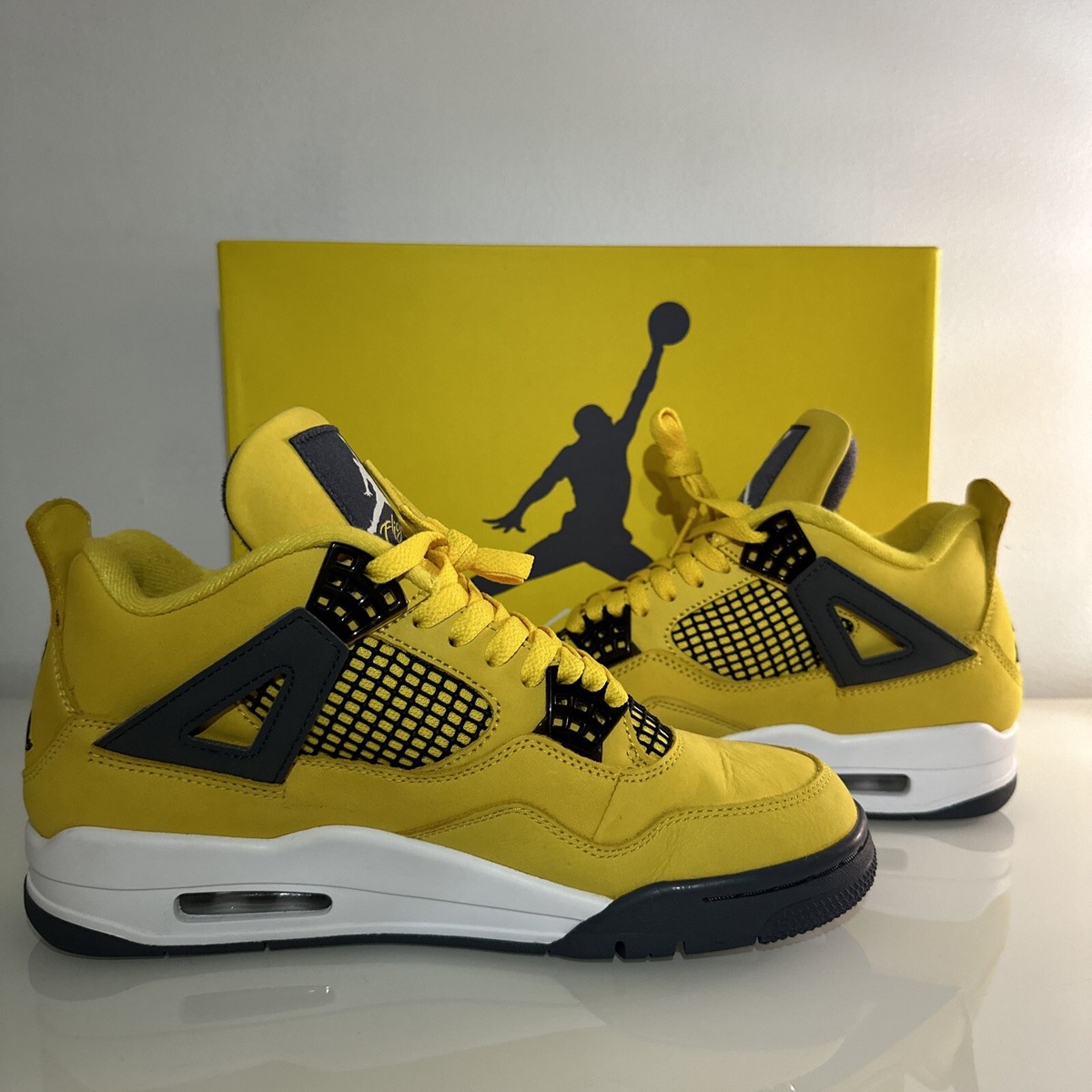 Size 8 - Jordan 4 Retro Mid Lightning 195238771430| eBay display picture 1