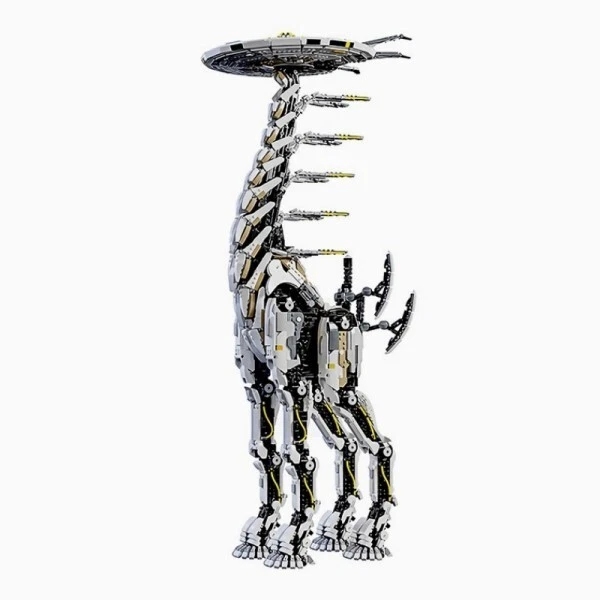 MOC Plus-Size Version Tallneck 7401 Pieces Bricks Toy Machine Animal Model - Image 4 of 4