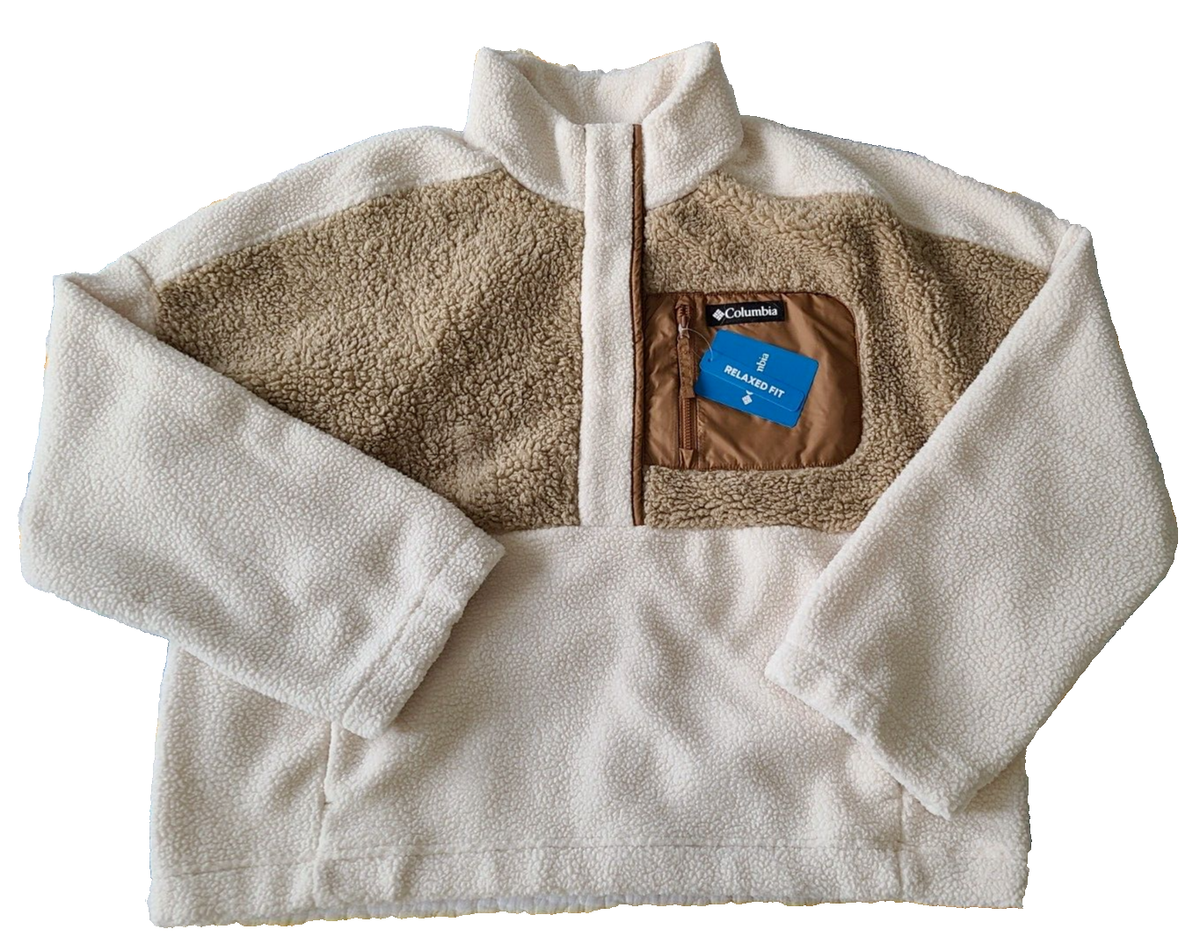 Columbia Women's Lodge Sherpa 1/2 Snap Fleece Pullover