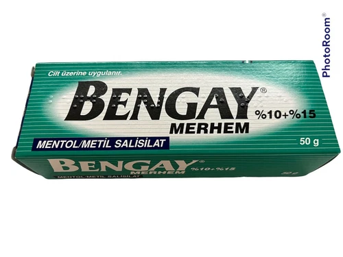 BENGAY 50 gr MUSCLE JOINT BACK - Greaseless PAIN RELIEVING CREAM