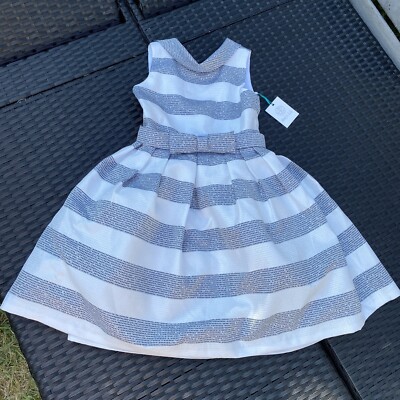 Neu Abel&Lula Kleid, Mädchen, Gr. 152, 12 Jahre, weiss blau, festlich