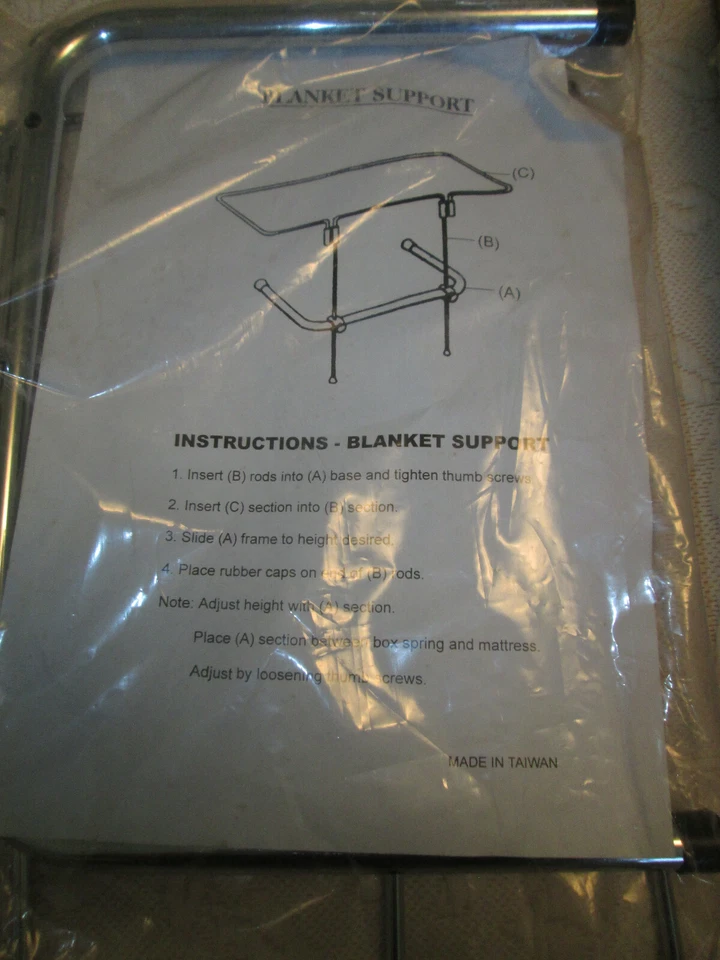 De colección Adj. Soporte para manta DMI Duro-Med Industries accesorios ropa de cama de salud Foto 4 de 4