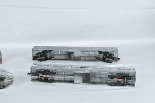 HO scale Amtrak passenger cars lot, 4 cars - Picture 10 of 10
