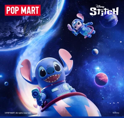 POPMART MEGA SPACE MOLLY 400% Stitch Action Figure Doll New POPMART MEGA SPACE MOLLY 400% Stitch Action Figure Doll New