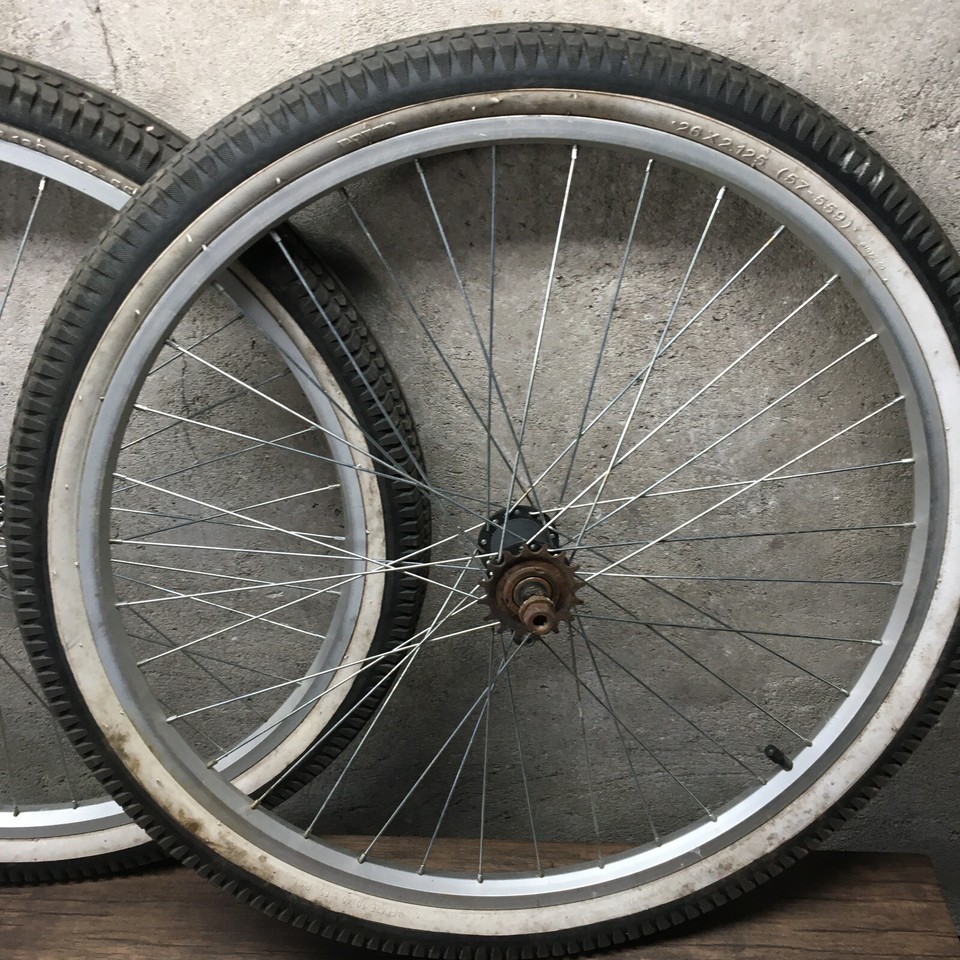 Crusier Bike 26 Bicycle Wheelset Alloy 26x2.125" Tire Mountain Bike