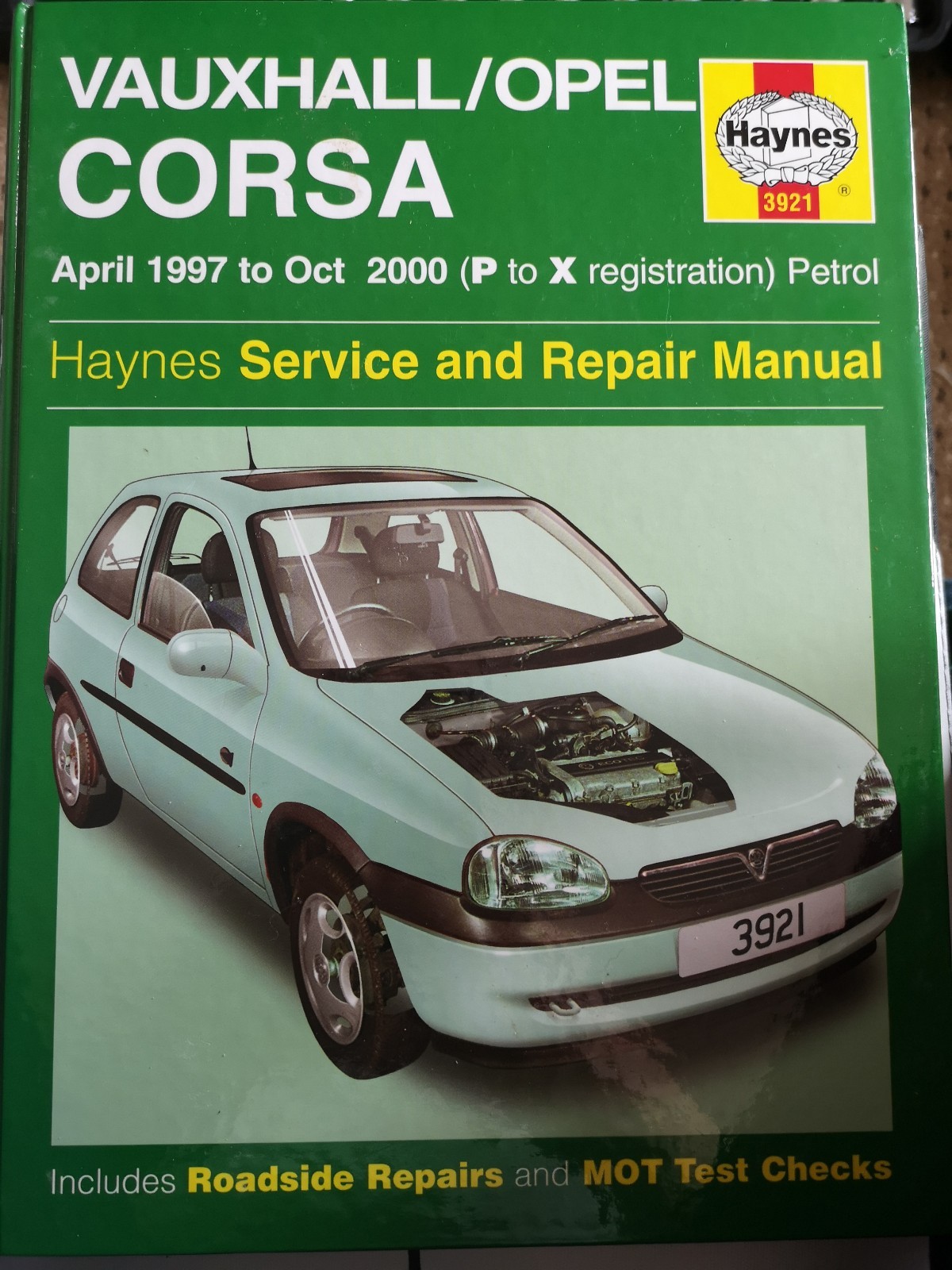 Haynes Service and Repair Manual VAUXHALL / OPEL CORSA 1997 - 2000 P to X  Petrol | eBay