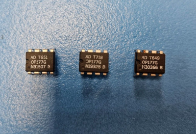 Lot De 2 Circuits Intégrés Analog Devices OP177G DIP-8 - Amplificateur Opérationnel - Neuf