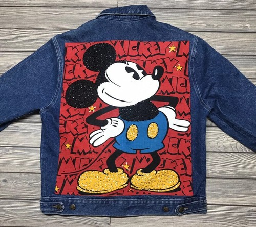 Vintage Disney Mickey Mouse Y2K Denim 
