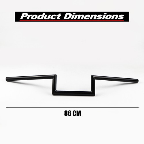 4 INCH STRETCH HANDLEBAR HANDLE BAR BLACK FOR Honda rebel cmx 300-500 2017-2024 - Picture 6 of 13