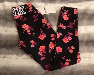 victoria secret pink floral leggings