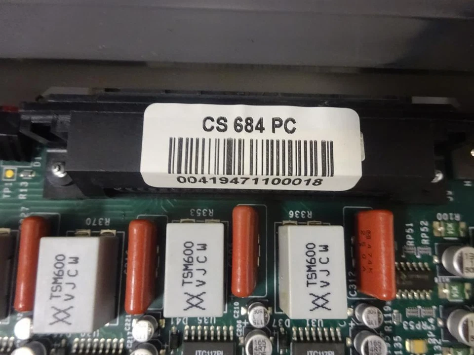 ESI CS-684 5000-0419 Plastic Bezel 6 Analog CO Line by 8 Digital Station by 4 An - Image 2 of 4