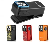 Olight Oclip Pro Clip on Flashlight with Floodlight Spotlight & Red Light IPX6