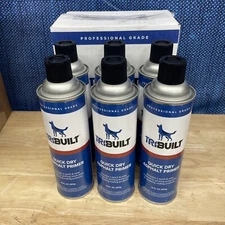 TriBuilt Quick Dry Asphalt Primer Spray 14 oz. Professional Grade Pack of 6