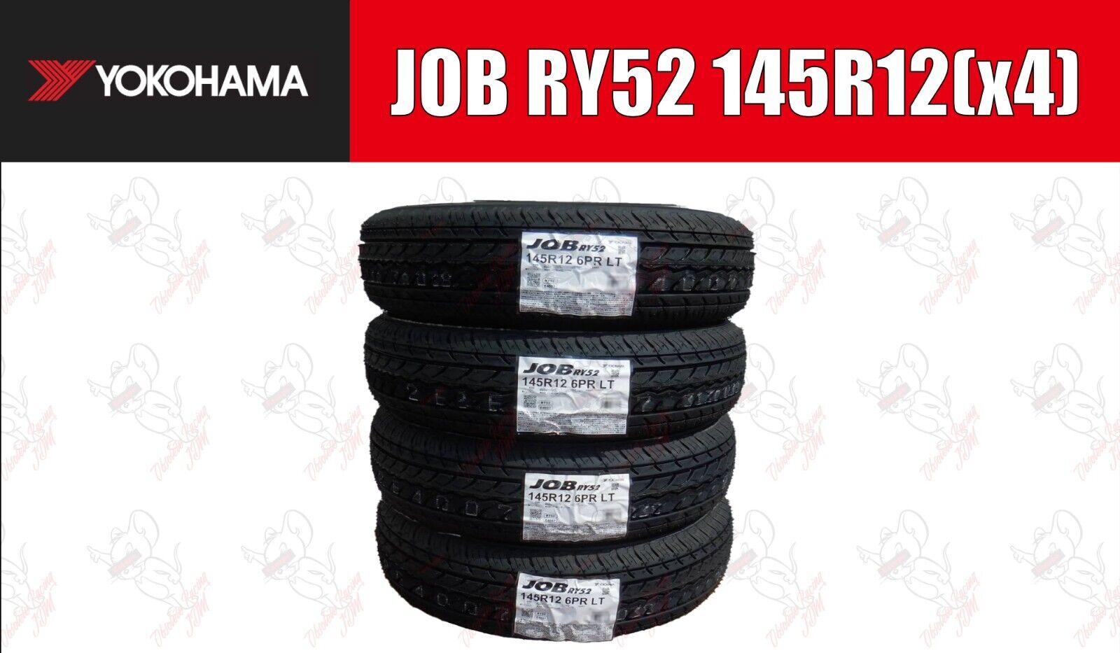 在庫大特価】 165R13 6PRヨコハマ ジョブ RY52 サマータイヤ単品1本 取付予約も可能 サマータイヤ 夏タイヤ 夏用タイヤ ポイント消化  13インチオートバックスで交換OK タイヤ購入と取付予約 TIREHOOD 通販 PayPa