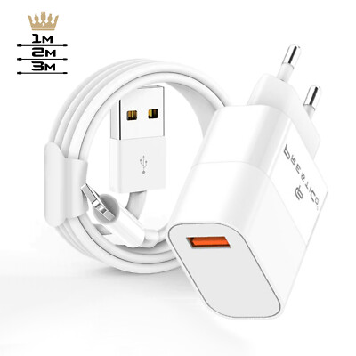 Ladegerät Ladekabel für original iPhone 5 6 7 8 Plus Xr 11 12 13 14 Pro Max Mini