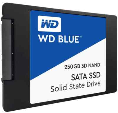 SSD Drive 2.5'' SATA III WD Blue 3D NAND 250GB 550MB/s TLC WDS250G2B0A