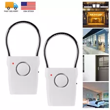 Touch Sensor Door Handle Alarm Anti-Theft Door Knob Window Burglar Alarm 120dB 