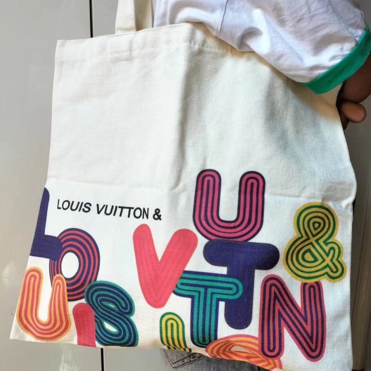 【Louis Quatorze】25SS韓国人気★ Canvas Tote Bag FILL YOUR DAY with LOUIS QUATORZE 25SS 지루한 일상 속 위트를