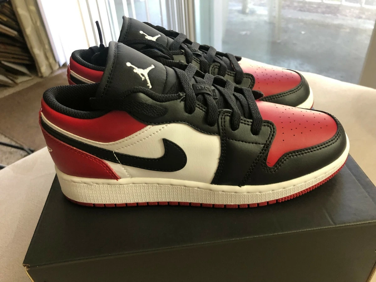 Jordan 1 bred store toe ebay