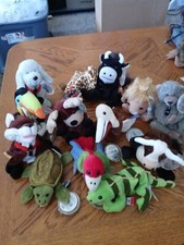 Coca-Cola International Collection of Bean Bag Plush- Vintage 1999 Lot of 14