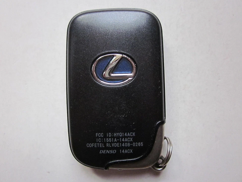 OEM 2011-2017 LEXUS CT200h LLAVE INTELIGENTE CONTROL REMOTO SIN LLAVE HYQ14ACX LLAVE NUEVA - DESBLOQUEADO Foto 2 de 3