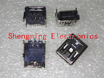 100PCS 5-Pin Female Mini B USB 5 PIN Socket Connector