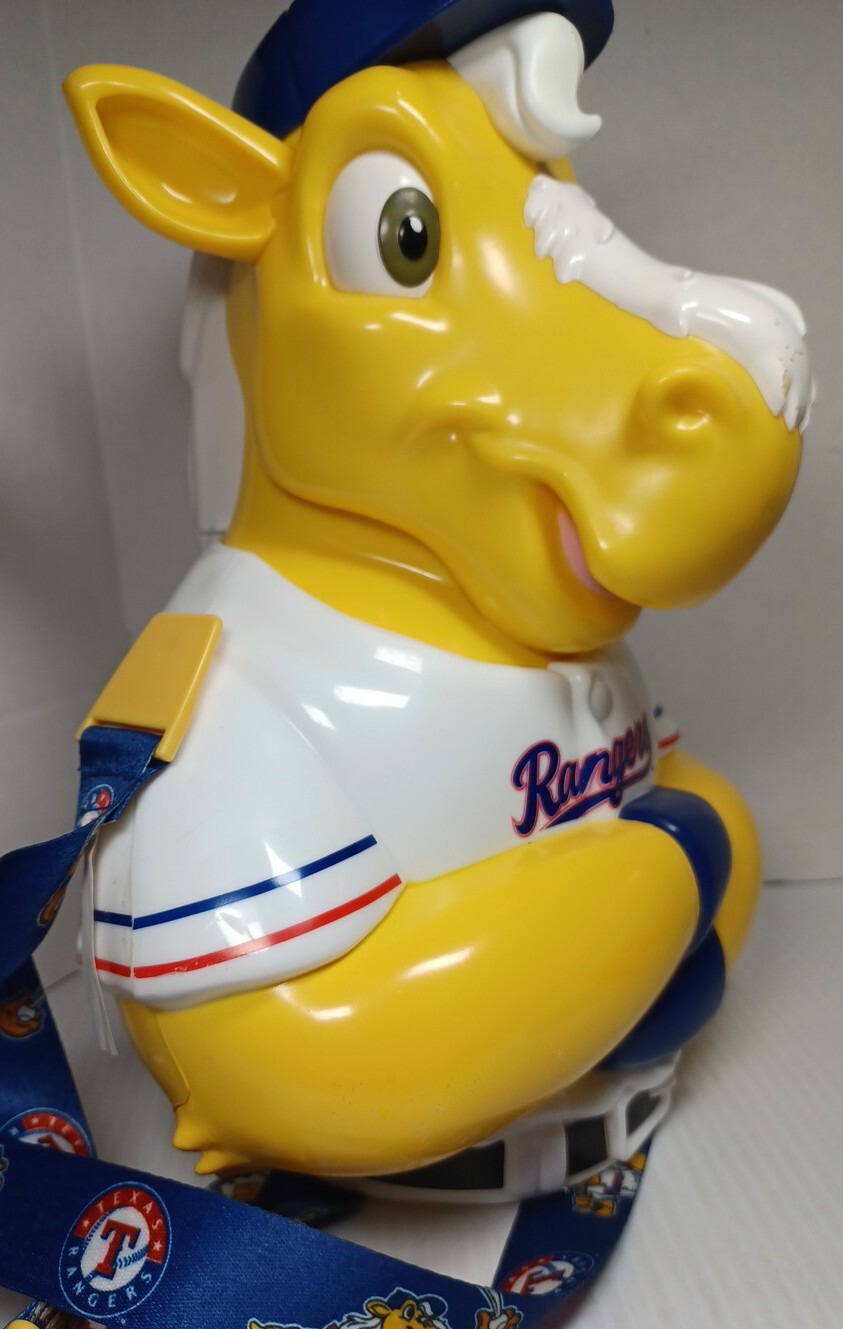 TEXAS RANGERS CAPTAIN Popcorn Bucket Lanyard Food Stand Stadium