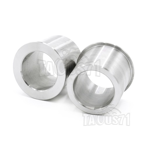 25mm To 3/4" Axle Wheel Bearing Reducer Spacers For Harley-Davidson - Stainless Steel