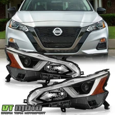 For 2019-2022 Altima Halogen Factory Projector Headlights Headlamps Left+Right
