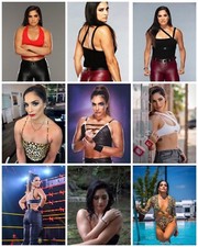 Raquel Gonzalez / Rodriquez WWE Wrestling 50x 6x4 Glossy Photos