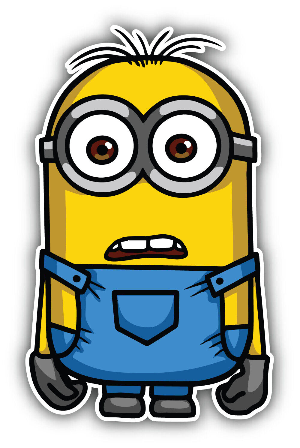 Como desenhar o Minion? (how to draw a Minion) 