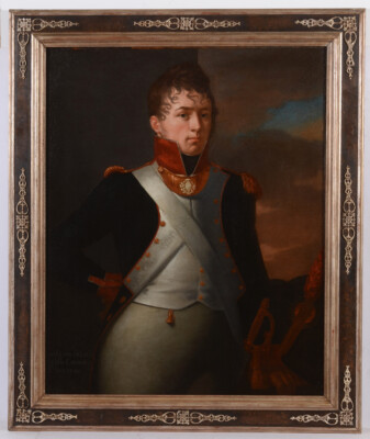Joh. Bapt. Joseph Bastiné-Attrib. ''J. M. Herbertz'', oil on canvas, 1808/11 