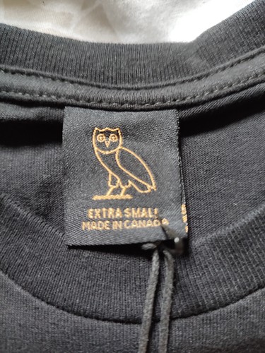 October's Very Own OVO Illusion RARE Long Sleeve T-Shirt Black Drake XS BNWT NEW - Picture 10 of 10