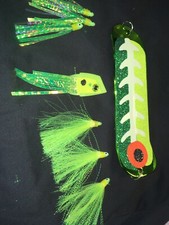 High Percentage Bait/Meat Rig/360/Rotator w/ Hyper Vis UV Yello W Flash Bulb Rig