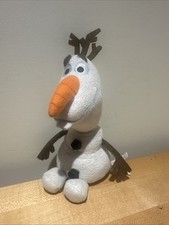 Ty Olaf Disney Frozen Snowman 8" Plush Stuffed Toy Snowflakes Beanie Babies 2015