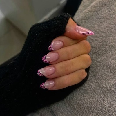 Press On Nail Artificial Acrylic Nail False Nail Glues On Nail French Nail Tips