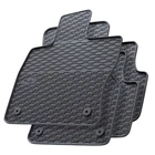 Rubber Floor Mats for Volkswagen Passat B8 (2014-2023) SEDAN Floor Mats Black