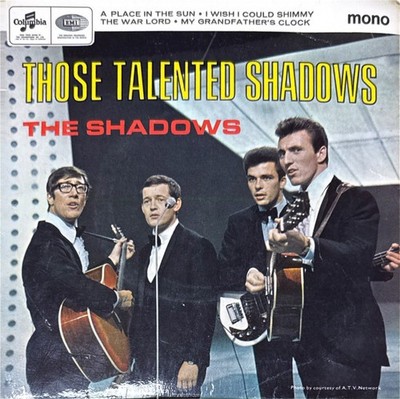 THE SHADOWS ''Those Talented Shadows'' EP 1966 UK Columbia SEG 8500 mono Rar