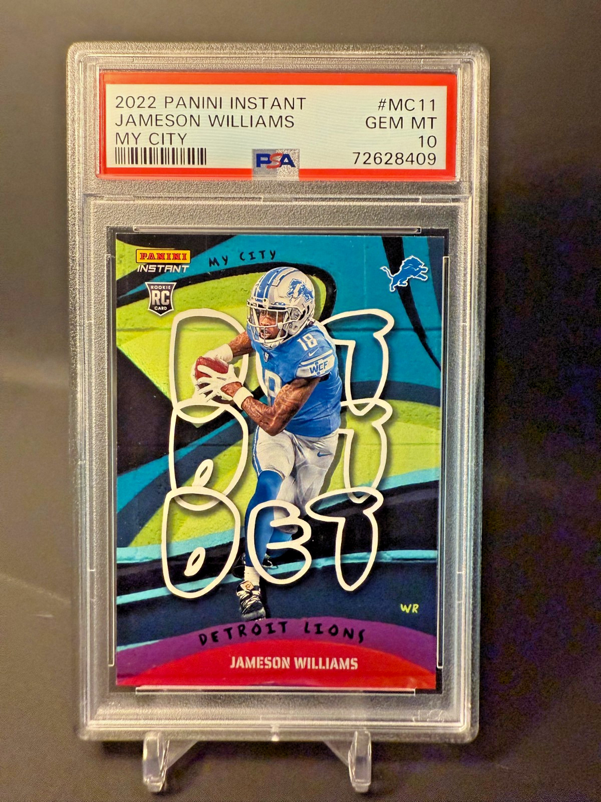 Jameson Williams Panini Instant My City #MC11 Base