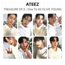 ATEEZ TREASURE EP.3: One To All OLIVE YOUNG Oficial KPOP Regalo Especial